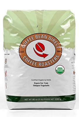 Coffee-Bean-Direct-Ethiopian-Yirgacheffe-Organic-Fair-Trade-Whole-Bean-Coffee-5-Pound-Bag-0