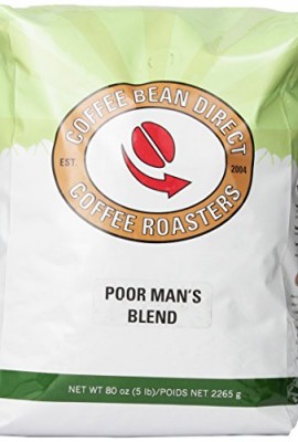 Coffee-Bean-Direct-Poor-Mans-Blend-Whole-Bean-Coffee-5-Pound-Bag-0