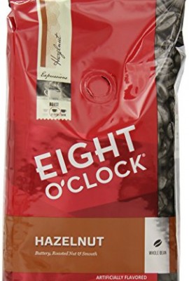 Eight-OClock-Hazelnut-Whole-Bean-Coffee-11-Ounce-Bags-Pack-of-6-0