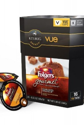 Folgers-Gourmet-Selections-Caramel-Drizzle-Coffee-Vue-Cup-For-Keurig-Vue-Brewers-16-pack-0