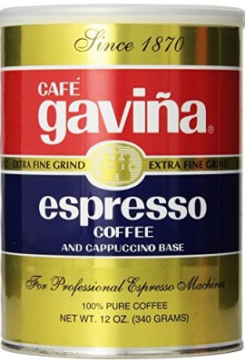 Gavina-Espresso-Ground-Coffee-12-Ounce-0