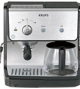 KRUPS-XP2010-Combination-Unit-with-10-Cup-Coffee-Maker-15-bar-Pump-Espresso-0