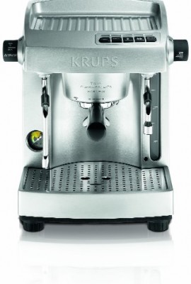 KRUPS-XP618050-Full-Stainless-Steel-Twin-Thermo-Block-Professional-Espresso-Machine-Silver-0