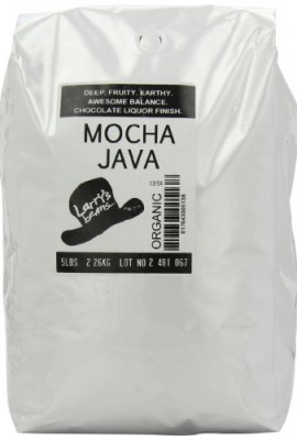 Larrys-Beans-Fair-Trade-Organic-Coffee-Mocha-Java-Blend-Whole-Bean-5-Pound-Bag-0