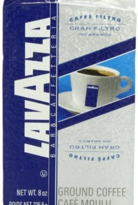 Lavazza-Gran-Filtro-Ground-Coffee-100-Arabica-8-Ounce-Pack-of-5-0