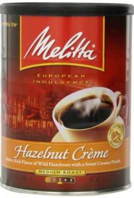 Melitta-Coffee-Hazelnut-Crme-Ground-Medium-Roast-Flavored-11-Ounce-0