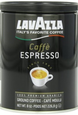 Lavazza-Caffe-Espresso-Ground-Coffee-Medium-Roast-8-oz-Cans-Full-Case-of-12-0